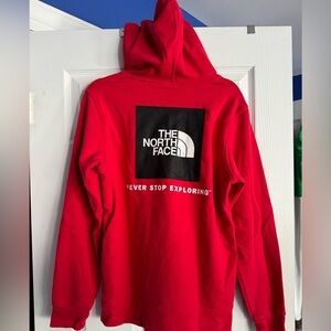 Men’s North Face Red Hoodie